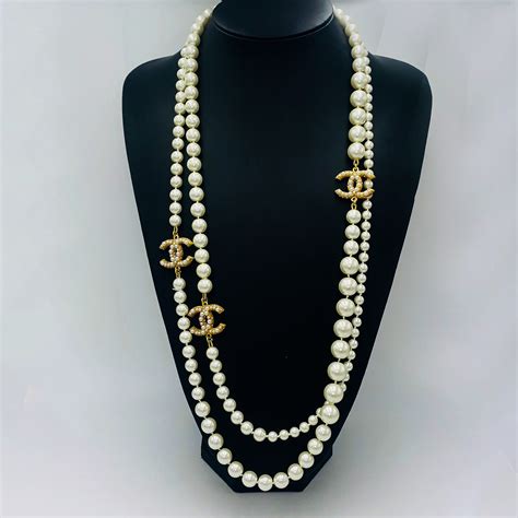 cheap chanel necklaces|authentic chanel necklace for sale.